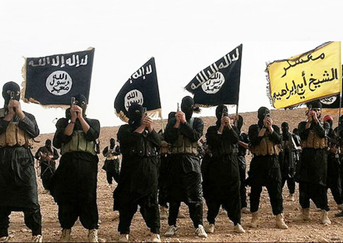 Войниците на Ислямска държава. Снимка: Wikipedia commons