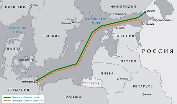 Източник на картата: www.gazprom.ru