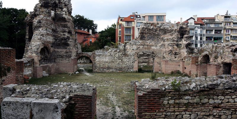 The Roman public baths in Odessos